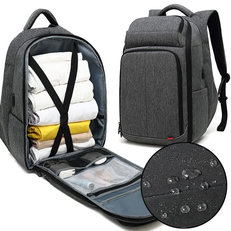Backpack 15.6inch Laptop For Man Water Repellent Functional Rucksack With USB Charging Port Travel Backpacks Male Anti-theft, Black
Backpack 15.6inch Laptop For Man Water Repellent Functional Rucksack With USB Charging Port Travel Backpacks Male Anti-theft, Black