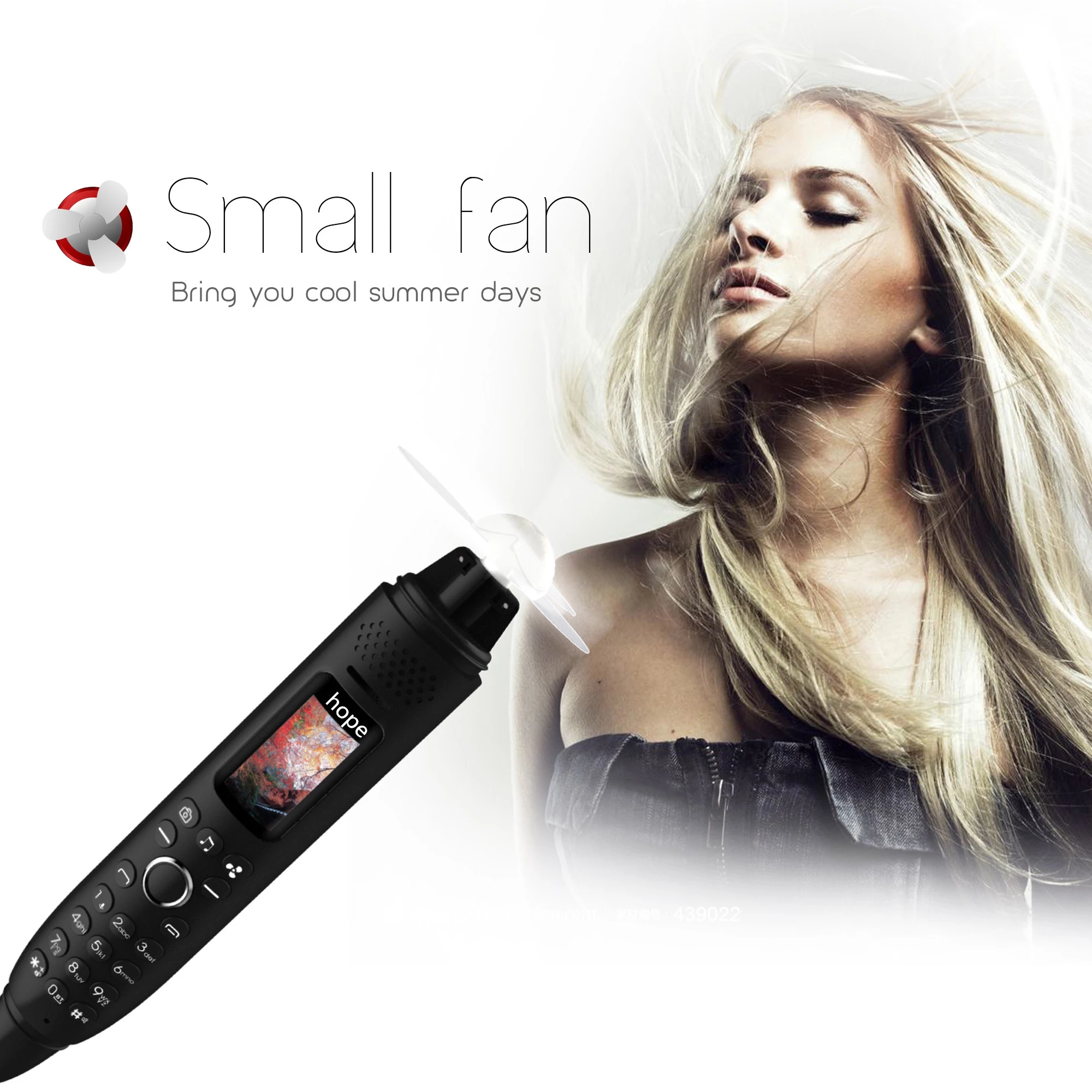Hope AK008 Magic Voice Multifunction Pen Mini Cell phones 0.96" Tiny Screen Unlocked GSM Dual SIM Camera Mini Handheld Fan Bluetooth Dialer Mobil
