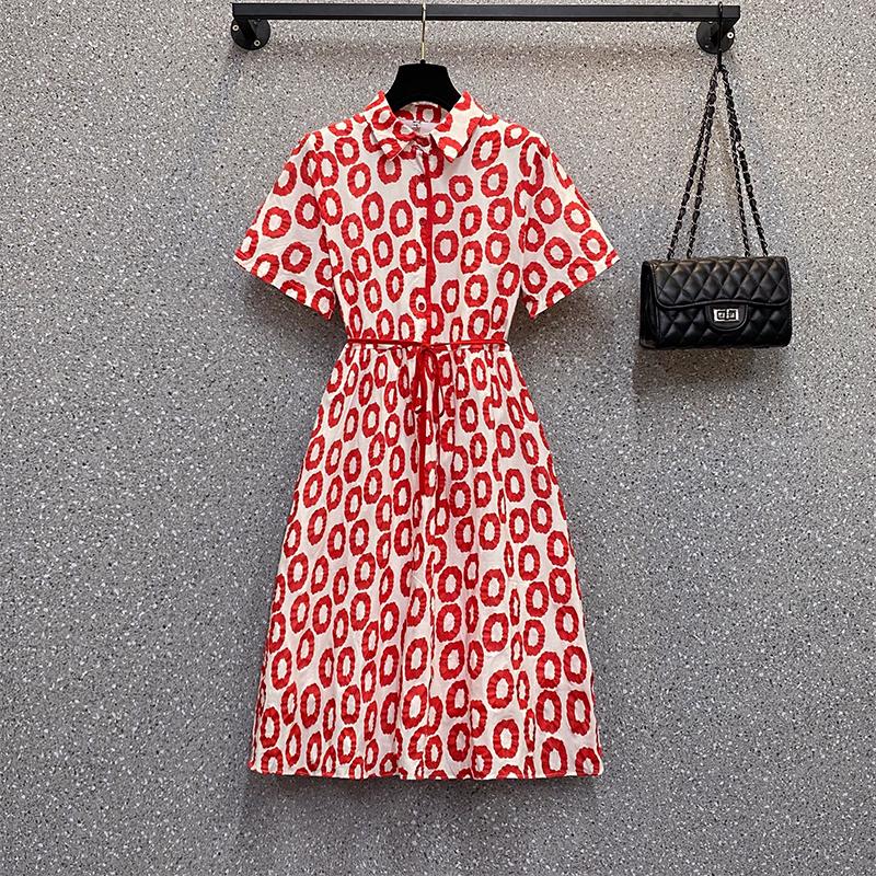 Plus Size Dresses 4XL Women Bohemia Print Red Shirt Dress Summer 2021 Turn-down Collar Short Sleeve Ladies Chiffon Holiday
Plus Size Dresses 4XL Women Bohemia Print Red Shirt Dress Summer 2021 Turn-down Collar Short Sleeve Ladies Chiffon Holiday