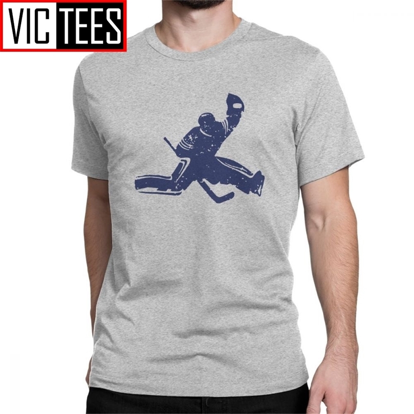 Man Ice Hockey Goalie T-Shirt Sports Sticks Puck Winter T-Shirts Casual Short Sleeves Tops Cotton Tees Party T Shirt 210420, White
Man Ice Hockey Goalie T-Shirt Sports Sticks Puck Winter T-Shirts Casual Short Sleeves Tops Cotton Tees Party T Shirt 210420, White