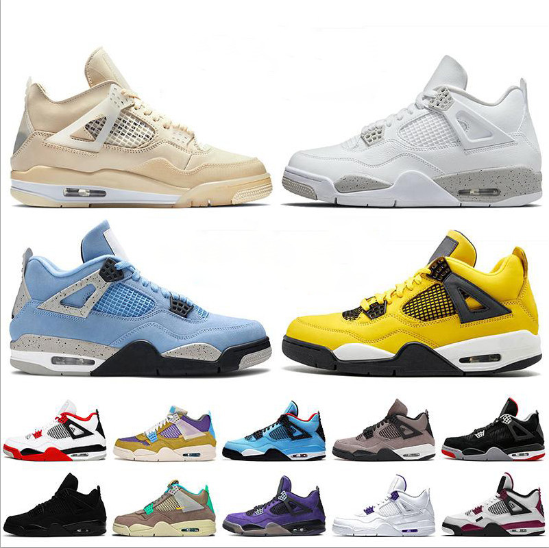 Jumpman 4s Men's Women's Basketball Shoes Fire Red Bred Starfish Undefeated Black Cat Scotts Obsidian UNC Fearless 36-45 S, Additional payment for doubble box
Jumpman 4s Men's Women's Basketball Shoes Fire Red Bred Starfish Undefeated Black Cat Scotts Obsidian UNC Fearless 36-45 S, Additional payment for doubble box