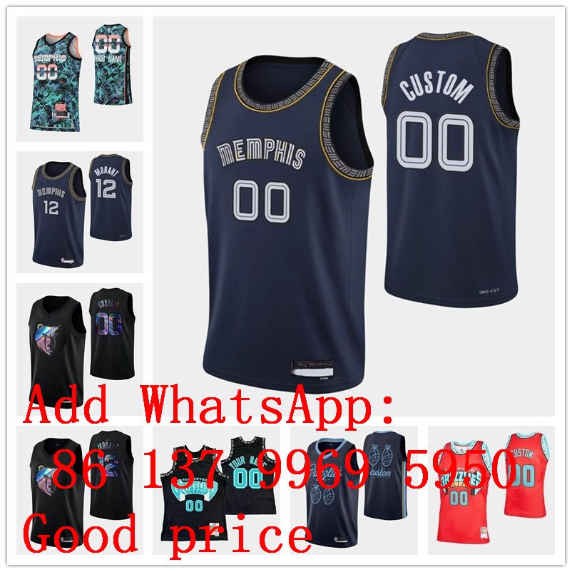 Custom Memphis''Grizzlies''Men women youth 12 Ja Morant 13 Jaren Jackson Jr. 25 Sam Merrill 75th Anniversary City Navy Jersey, Black
Custom Memphis''Grizzlies''Men women youth 12 Ja Morant 13 Jaren Jackson Jr. 25 Sam Merrill 75th Anniversary City Navy Jersey, Black