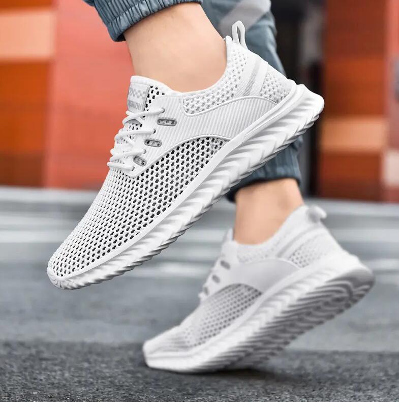 High Quality -- Summer Lightweight Mesh leather sneakers shoes men's sports wading hollow Men Casual Walking Grey White Black
High Quality -- Summer Lightweight Mesh leather sneakers shoes men's sports wading hollow Men Casual Walking Grey White Black