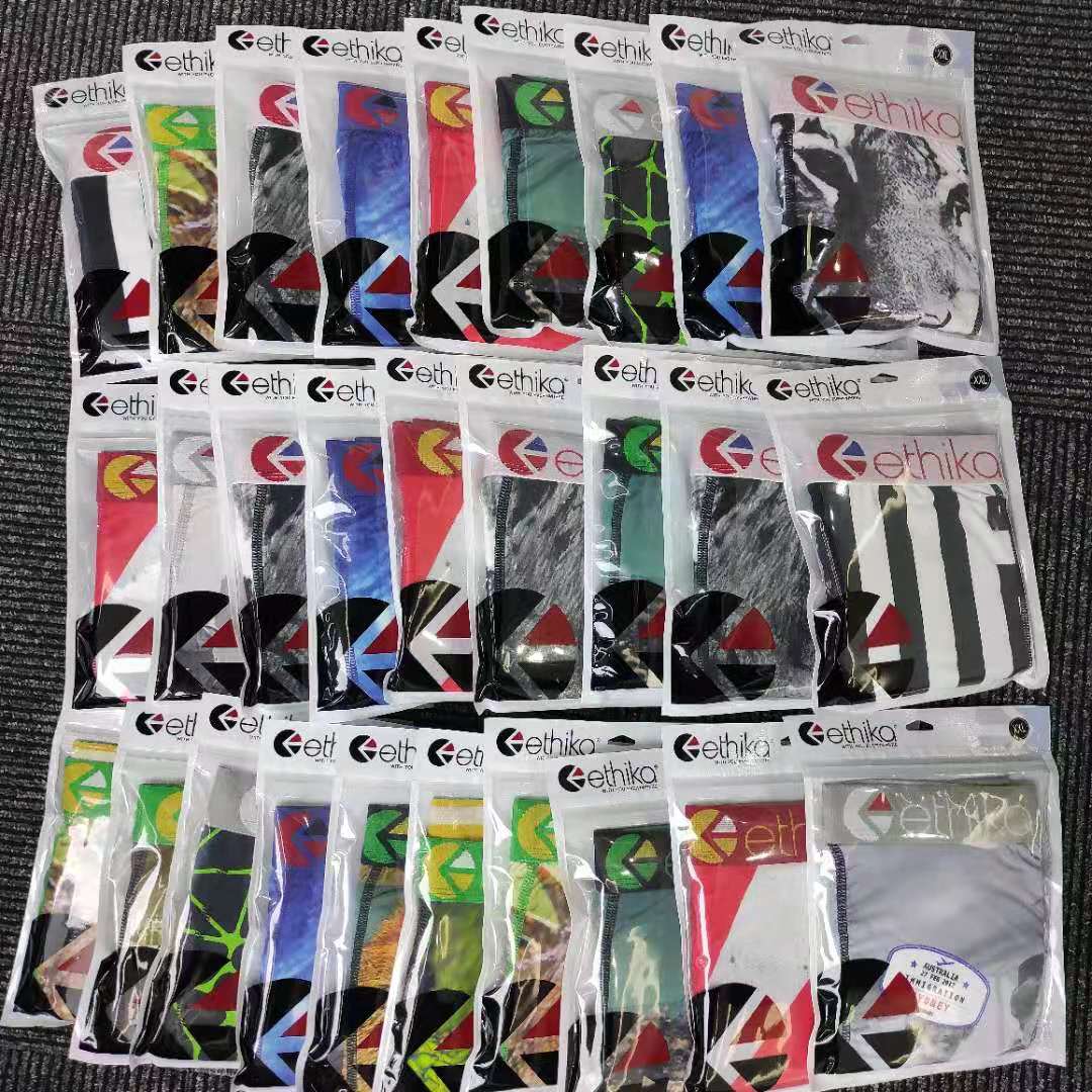 Men Ethika underwears designers Fashion boxers Breathable Boxer Underpants Mens sexy Tight Waist Underpant Boxer's Man Underwear, Black;white
Men Ethika underwears designers Fashion boxers Breathable Boxer Underpants Mens sexy Tight Waist Underpant Boxer's Man Underwear, Black;white