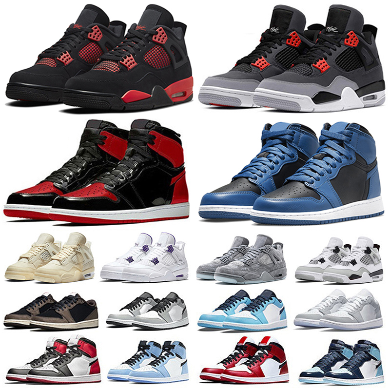 Jumpman 4 1s OG basketball shoes 4s 1 Infrared Red Thunder Dark Marina Blue Bred Patent Black Cat UNC Dark Mocha Shadow Bubble Gum men women trainers sports sneakers, Pay for box
Jumpman 4 1s OG basketball shoes 4s 1 Infrared Red Thunder Dark Marina Blue Bred Patent Black Cat UNC Dark Mocha Shadow Bubble Gum men women trainers sports sneakers, Pay for box