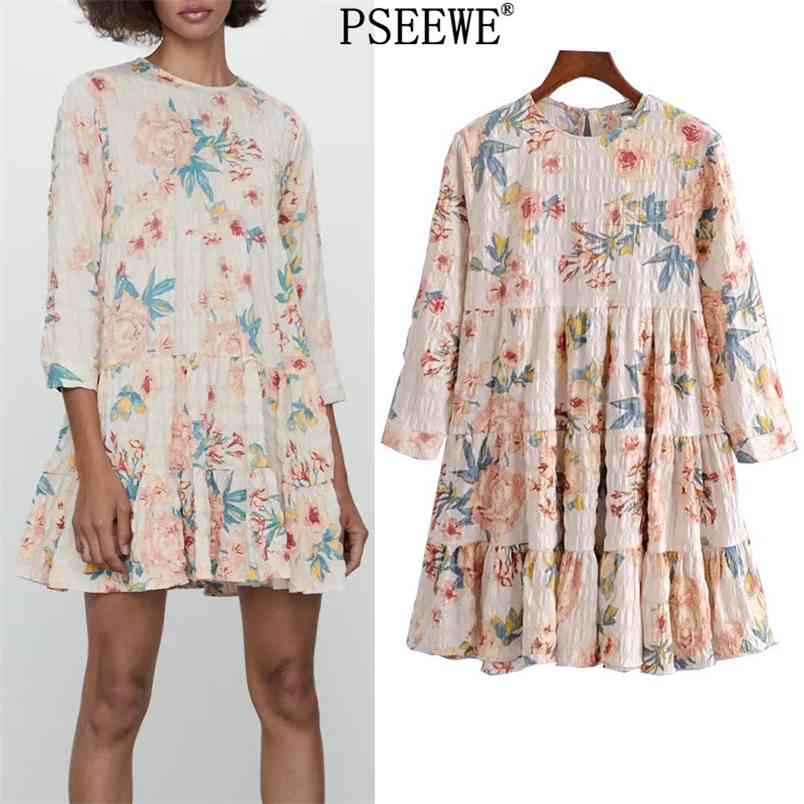 Spring Vintage Floral Print Mini Dress Women Long Sleeve Ruffle Short Dresses Woman Casual Loose Ladies 210519, Blue
Spring Vintage Floral Print Mini Dress Women Long Sleeve Ruffle Short Dresses Woman Casual Loose Ladies 210519, Blue