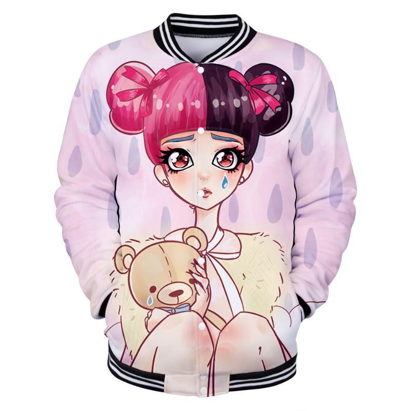Women's Jackets Cry Baby Melanie Martinez Baseball Uniform Women Polyester Casual Slim Jacket Fashion Harajuku Streetwear, Black;brown
Women's Jackets Cry Baby Melanie Martinez Baseball Uniform Women Polyester Casual Slim Jacket Fashion Harajuku Streetwear, Black;brown