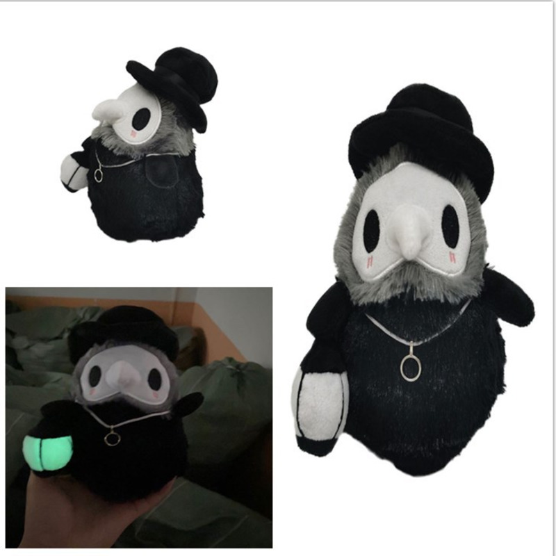 20cm Cute Plague Doctor Beak Plush Toys Soft Cartoon Animal Stuffed Dolls Halloween Luminous Plush Dolls Christmas Gifts For Kid
20cm Cute Plague Doctor Beak Plush Toys Soft Cartoon Animal Stuffed Dolls Halloween Luminous Plush Dolls Christmas Gifts For Kid