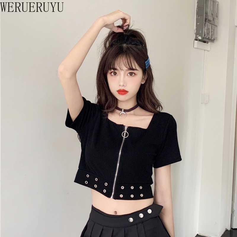 WERUERUYU T Shirt Women Fashion Women Zipper T-Shirt Tops Cotton Casual Top Women's Shirt 210608, Photo color
WERUERUYU T Shirt Women Fashion Women Zipper T-Shirt Tops Cotton Casual Top Women's Shirt 210608, Photo color