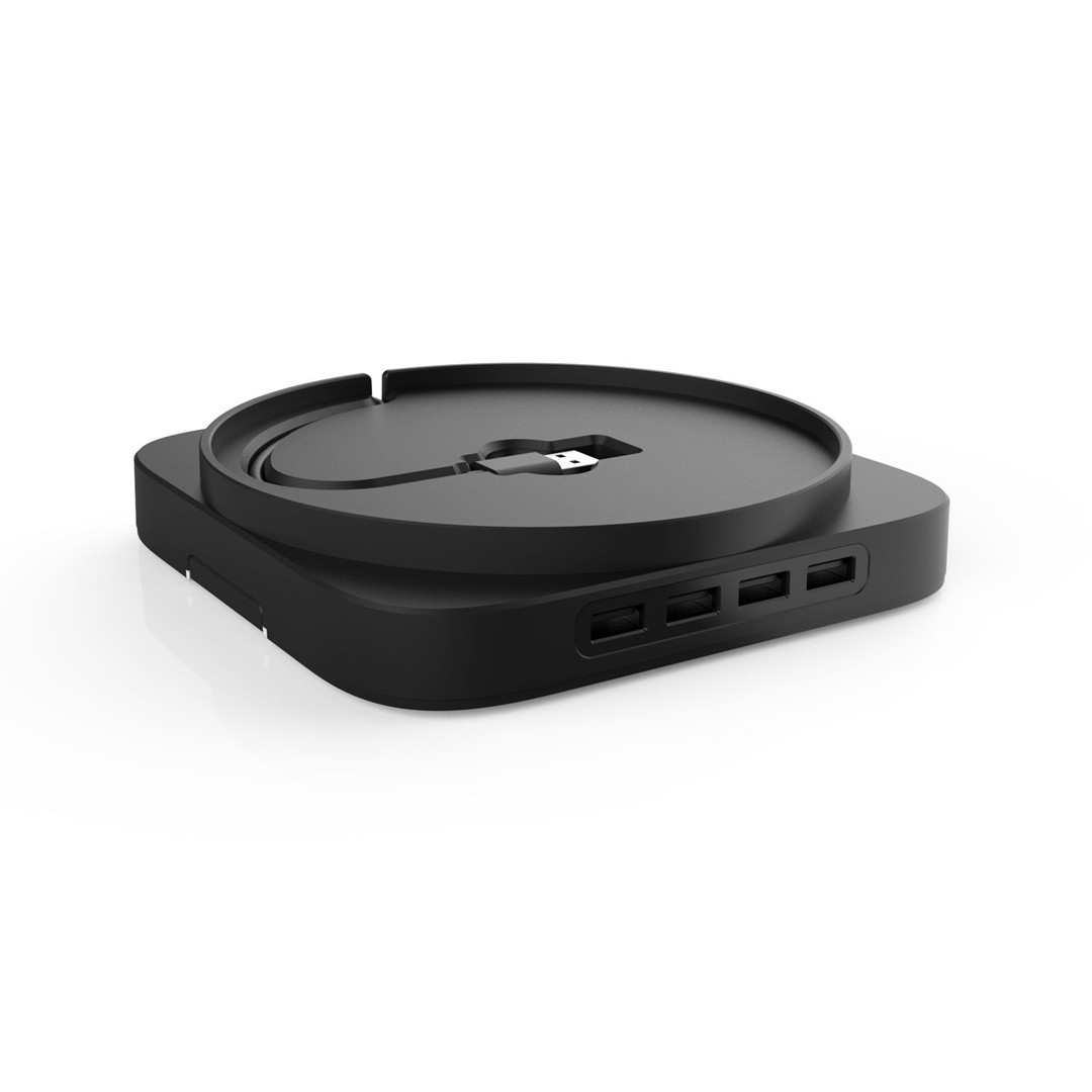 NEW Vertical Stand for Xbox Series X with 4 Ports USB 2.0 Hub Blue Light Cradle Base Game Console Vertical Stands Accessories