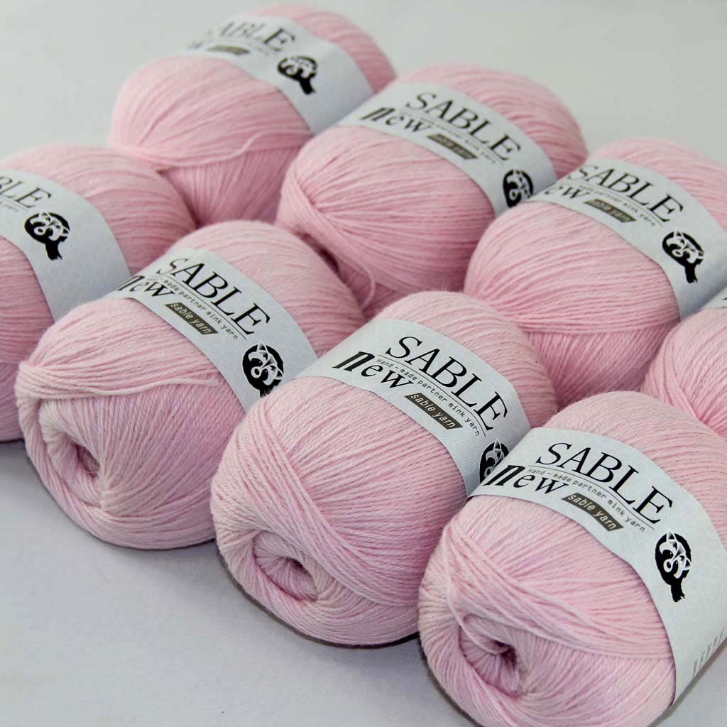Sale 8ballsX50g Super Soft Pure Sable Cashmere yarn Wrap Shawls Hand Knitted Wool Crochet Baby Pink 243-31-8, Multi-colored
Sale 8ballsX50g Super Soft Pure Sable Cashmere yarn Wrap Shawls Hand Knitted Wool Crochet Baby Pink 243-31-8, Multi-colored