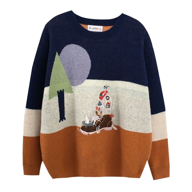 Women Streetwear Sweater Korean Style Loose Oversize Autumn Winter Pullover Top Woman Long Sleeve Patchwork Knitted Sweaters 210525, Orange
Women Streetwear Sweater Korean Style Loose Oversize Autumn Winter Pullover Top Woman Long Sleeve Patchwork Knitted Sweaters 210525, Orange