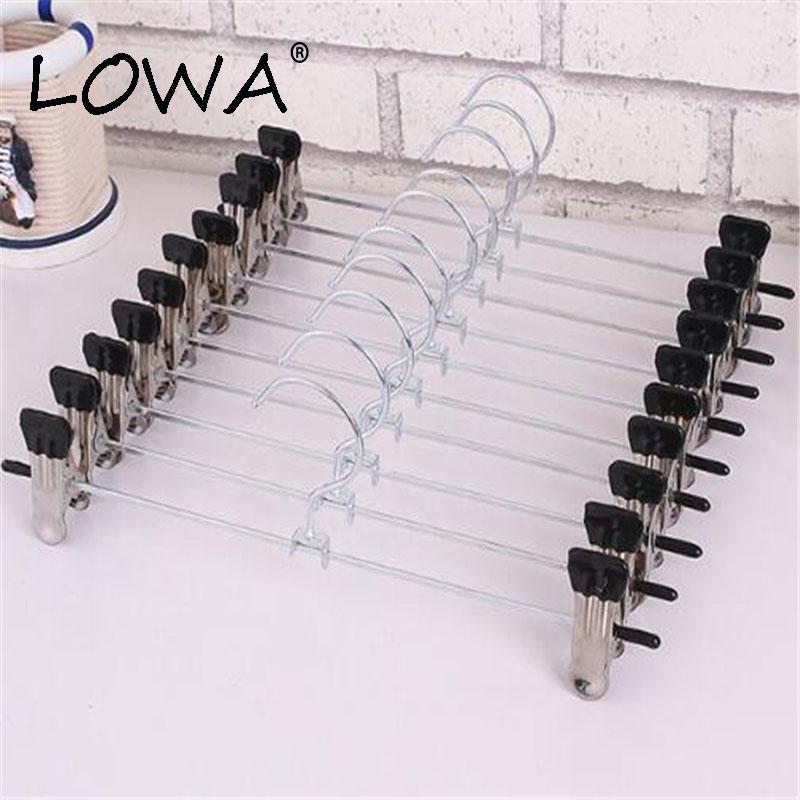 5Pcs Hangers For Clothes PVC Steel Pant Hanger Clips Cabide Wieszak Pants Black/Blue Dry And Wet Both Use & Racks
5Pcs Hangers For Clothes PVC Steel Pant Hanger Clips Cabide Wieszak Pants Black/Blue Dry And Wet Both Use & Racks