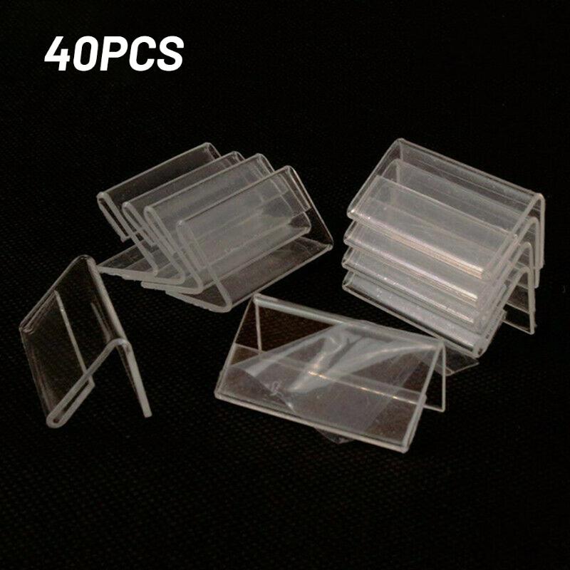 40pcs 2x4cm Acrylic Sign Display Stand Price Of Business Card Label Case Lipstick Organizer Storage Frames
40pcs 2x4cm Acrylic Sign Display Stand Price Of Business Card Label Case Lipstick Organizer Storage Frames