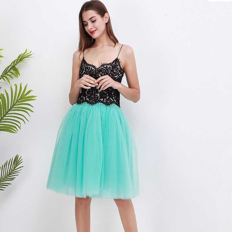 Quality 5 Layers Fashion Tulle Skirt Pleated TUTU s Womens Lolita Petticoat Bridesmaids Midi Jupe Saias faldas 210619