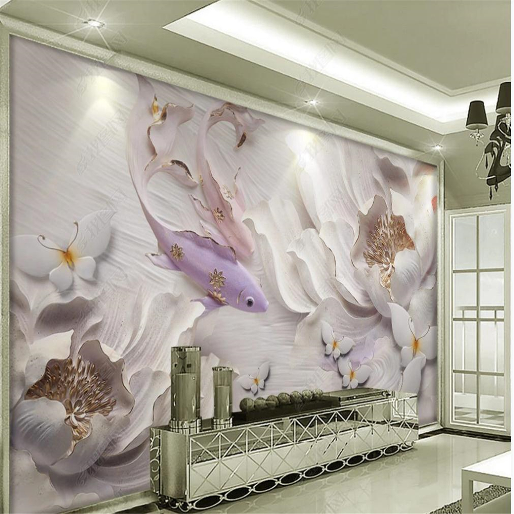 Fashionable modern elegant 3D three-dimensional peony embossed background wall wallpapers, Purple
Fashionable modern elegant 3D three-dimensional peony embossed background wall wallpapers, Purple