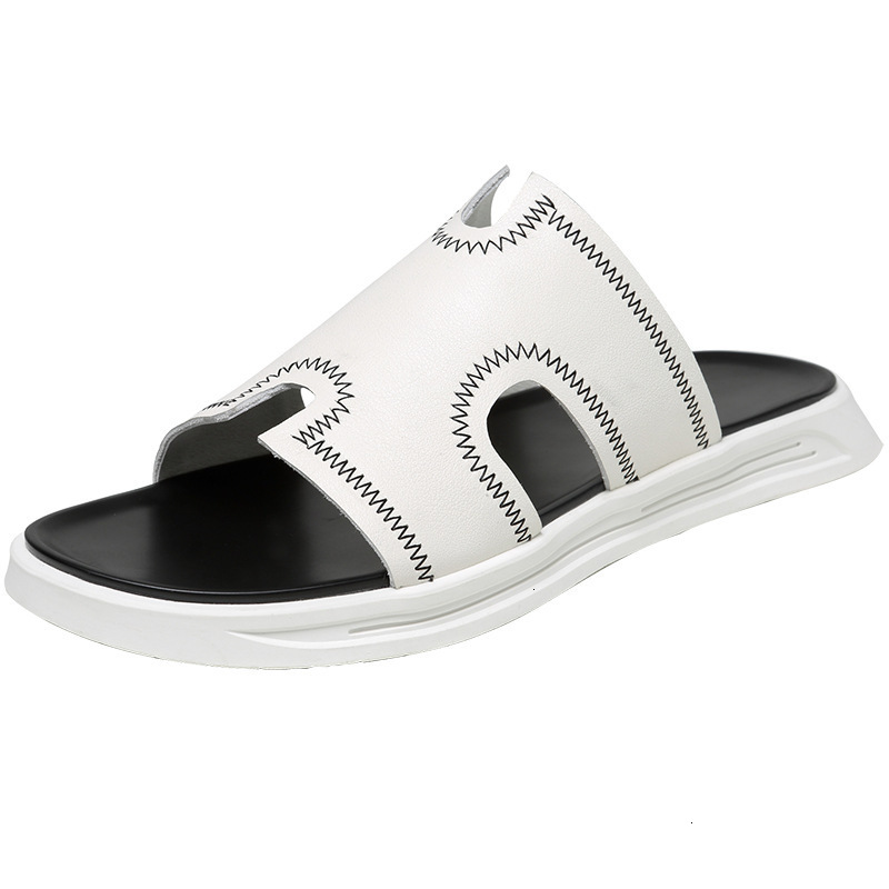 Summer leather slippers, flip Slippers flops, men's fashion, Korean cool outdoor anti slip soft soles I1GK, 1# shoe box
Summer leather slippers, flip Slippers flops, men's fashion, Korean cool outdoor anti slip soft soles I1GK, 1# shoe box