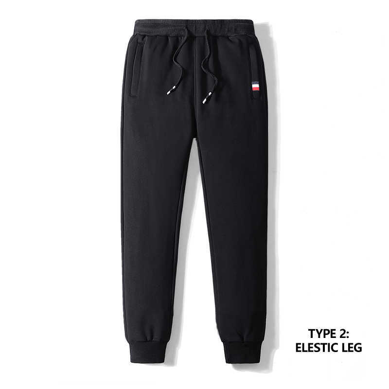 Winter Warm Pants Men Cotton Fitness Sportswear Tracksuit Bottoms Skinny Sweatpants Trousers Track Mens Joggers M-8XL K340 210818