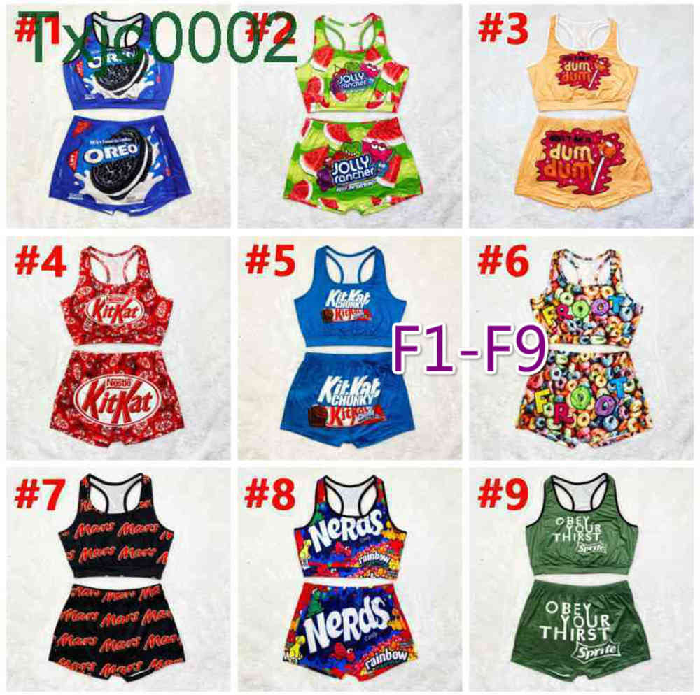 Women Tracksuits 2 Pieces Set Designer Vest Shorts Yoga Pants Outfits Cartoon Letters Printed Casual Ladies Suspenders Tops Suit 51 Styles, C1-c9
Women Tracksuits 2 Pieces Set Designer Vest Shorts Yoga Pants Outfits Cartoon Letters Printed Casual Ladies Suspenders Tops Suit 51 Styles, C1-c9