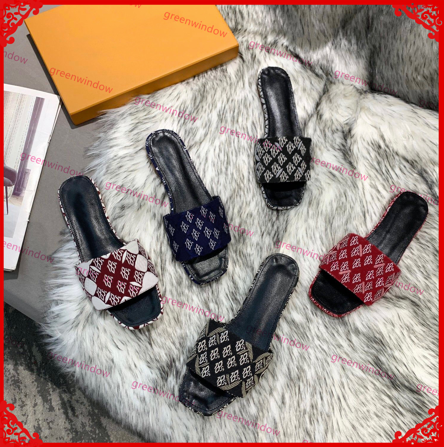 2021 Women Luxurys Designers Slippers Fashion Summer Beach Womens Platform Sandal 1854 Series Flat Slides Designer Shoes Flip Flops With Box, As pic
2021 Women Luxurys Designers Slippers Fashion Summer Beach Womens Platform Sandal 1854 Series Flat Slides Designer Shoes Flip Flops With Box, As pic