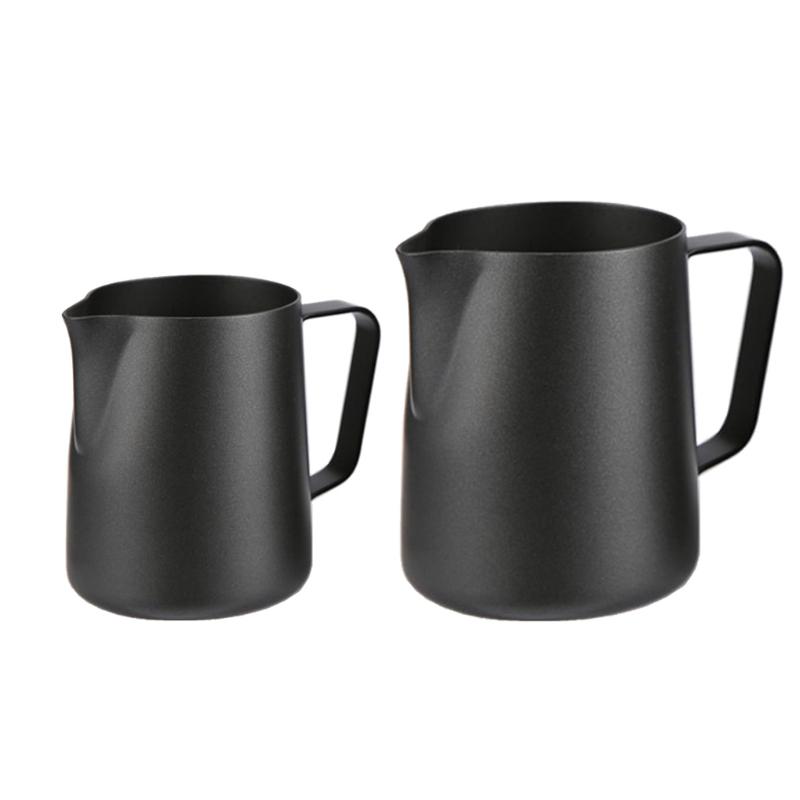 Coffee Pots FenKicyen Solid Coffeee Pot Stainless Steel Frothing Jug Pitcher Black Craft Latte Tool Cafe Gadgets
Coffee Pots FenKicyen Solid Coffeee Pot Stainless Steel Frothing Jug Pitcher Black Craft Latte Tool Cafe Gadgets