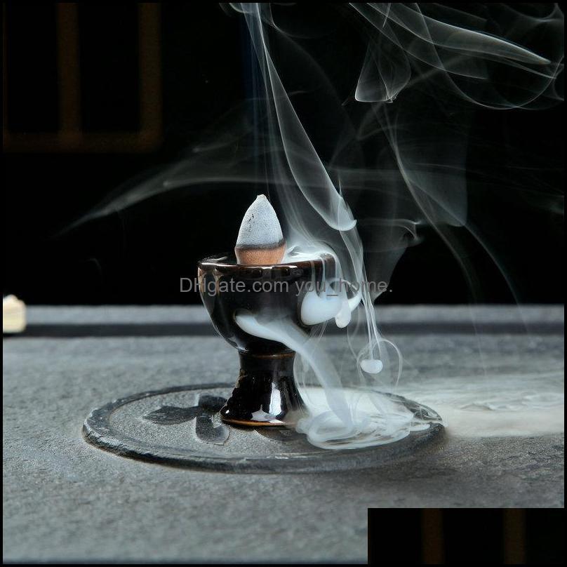 Fragrance Lamps Home Fragrances Décor & Garden Mini Aromatherapy Oven Small-Scale Ceramics Pagoda Aroma Burners Backflow Ornaments Incense R
Fragrance Lamps Home Fragrances Décor & Garden Mini Aromatherapy Oven Small-Scale Ceramics Pagoda Aroma Burners Backflow Ornaments Incense R