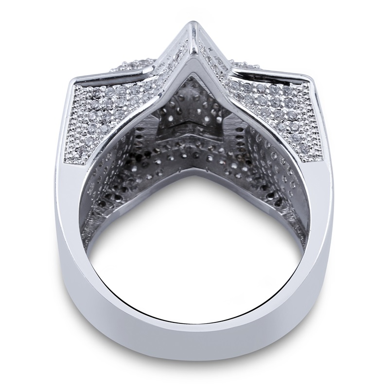 Luxury Designer Jewelry Mens Rings Gold Silver Hip Hop Jewelry Wedding Engagement Ring Iced Out Bling Diamond Championship Star DJ 3620 Q2, Golden;silver
Luxury Designer Jewelry Mens Rings Gold Silver Hip Hop Jewelry Wedding Engagement Ring Iced Out Bling Diamond Championship Star DJ 3620 Q2, Golden;silver