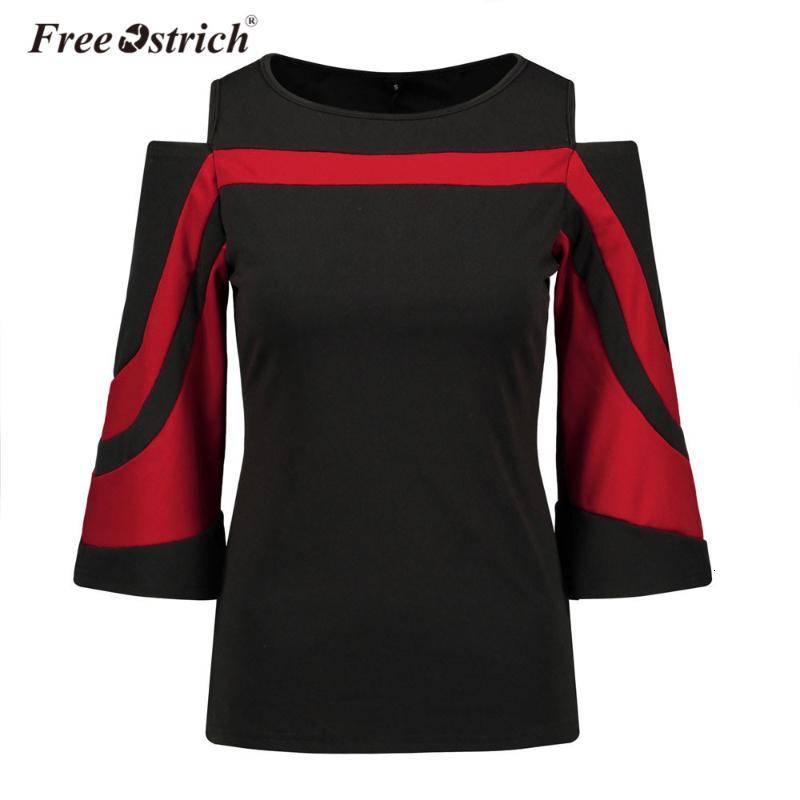 Women's Blouses & Shirts Free Ostrich Blouse Women Off Shoulder Sexy O Neck 2021 Spring Long Flare Sleeve Casual Tops Shirts Femm, Black
Women's Blouses & Shirts Free Ostrich Blouse Women Off Shoulder Sexy O Neck 2021 Spring Long Flare Sleeve Casual Tops Shirts Femm, Black
