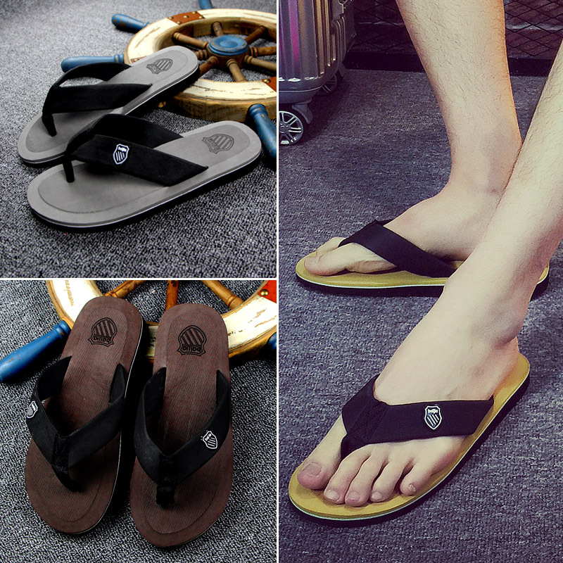 Hot summer men's slippers net celebrity same style flip flops non-slip beach shoes sandals and Mnarp, Black
Hot summer men's slippers net celebrity same style flip flops non-slip beach shoes sandals and Mnarp, Black