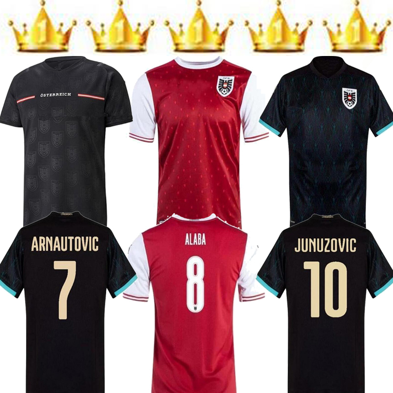 2020 European Austria soccer jersey 19/20 Away Alaba Arnautovic Sabitzer Grillitsch camisetas soccer Shirt National Team Football Uniforms, Black;yellow
2020 European Austria soccer jersey 19/20 Away Alaba Arnautovic Sabitzer Grillitsch camisetas soccer Shirt National Team Football Uniforms, Black;yellow