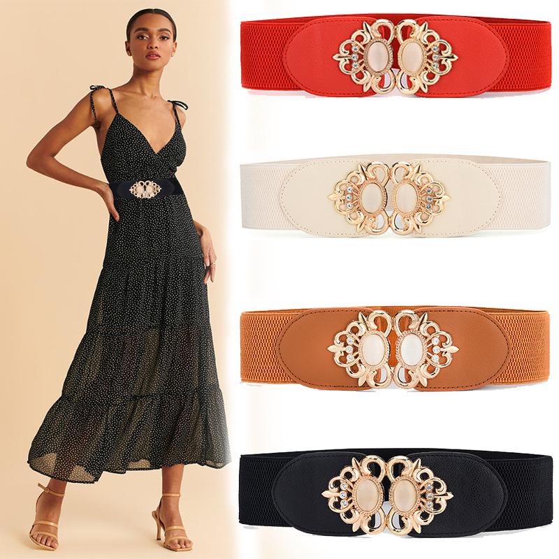 Belts Girdle Female Elastic Dress Decorated Sweet Korean Wide Student Woven Belt, Black
Belts Girdle Female Elastic Dress Decorated Sweet Korean Wide Student Woven Belt, Black