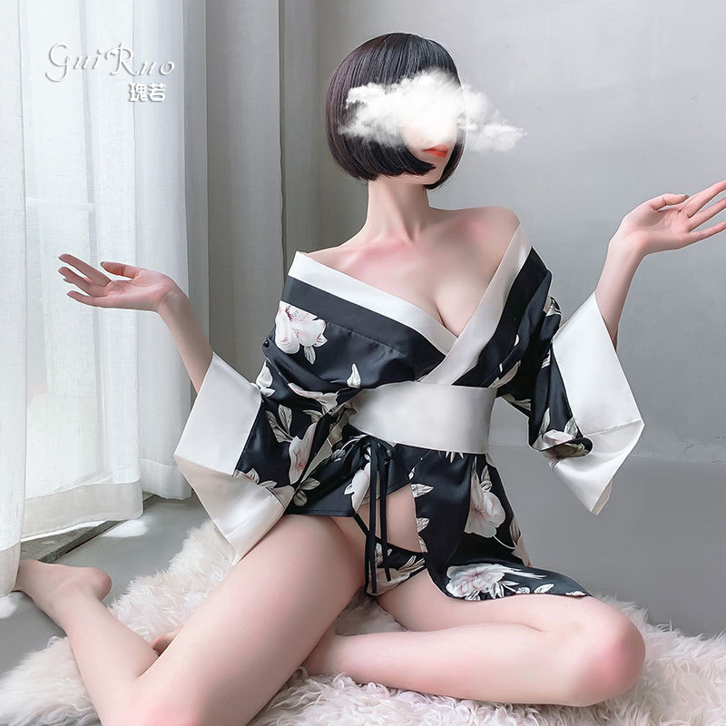 Lovely Japanese Uniform Bow Sakura Kimono Sexy Lingerie Uniform Cardigan Printing Floral Bathrobe Dressing Gown for Women, Red
Lovely Japanese Uniform Bow Sakura Kimono Sexy Lingerie Uniform Cardigan Printing Floral Bathrobe Dressing Gown for Women, Red