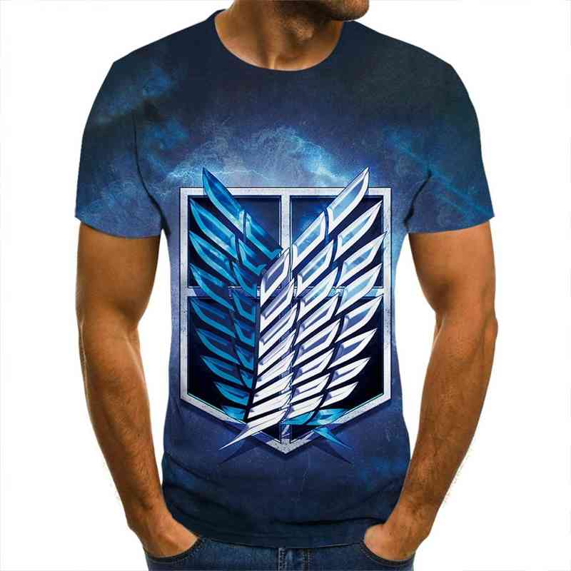 3D T-Shirt Attack On Titan Team Cothing Men Women Children Short Sleeve Cool Tees Fashion Casual Summer Boy Girl Kids Streetwear, Cyj-aot-0002
3D T-Shirt Attack On Titan Team Cothing Men Women Children Short Sleeve Cool Tees Fashion Casual Summer Boy Girl Kids Streetwear, Cyj-aot-0002