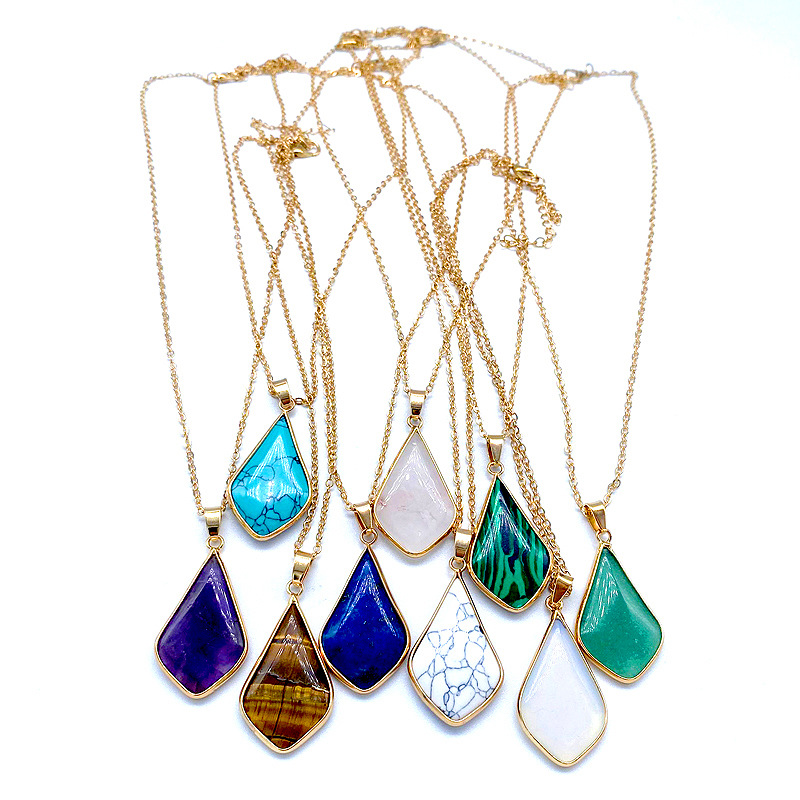 Fashion Kendra Style necklace Opal Stone High Quality Water Drop Cat Eye Pendant Jewelry for Women
Fashion Kendra Style necklace Opal Stone High Quality Water Drop Cat Eye Pendant Jewelry for Women
