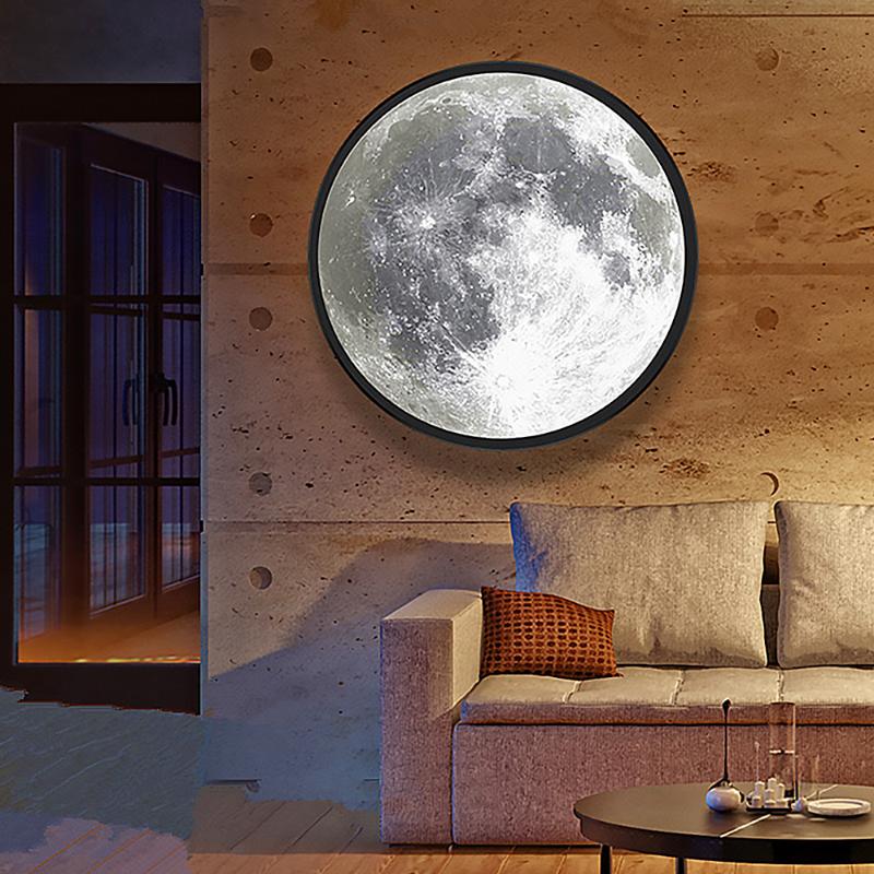 Mirrors 25cm Moon Mirror Lamp Round Makeup Dressing Moonlight Wall Decor Bedside Night Home Hanging Light
Mirrors 25cm Moon Mirror Lamp Round Makeup Dressing Moonlight Wall Decor Bedside Night Home Hanging Light