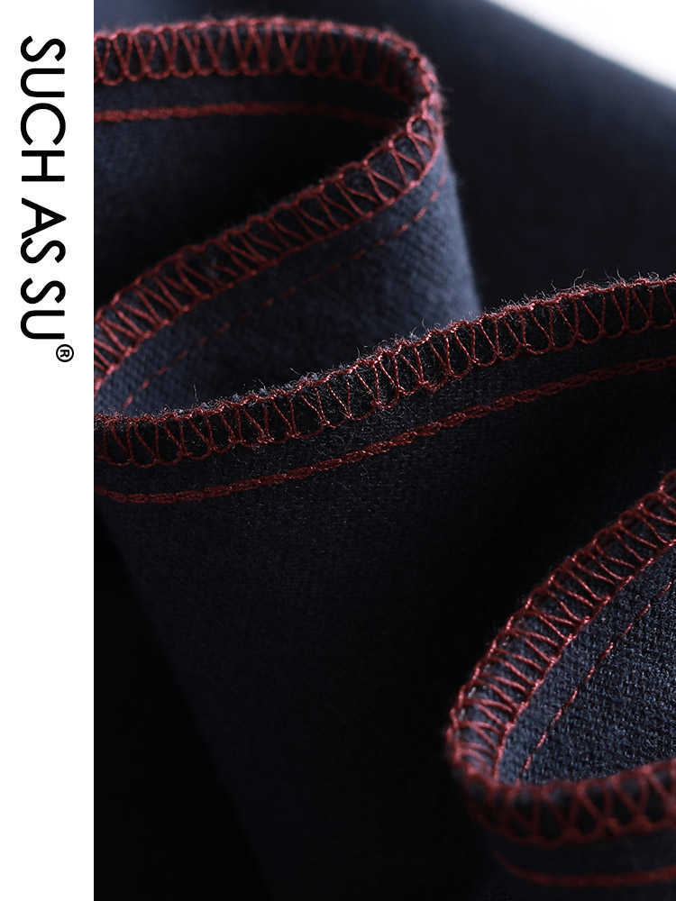 SUCH AS SU 4 Colors Available Autumn Winter Arrival Ladies Skirts Pockets Pleated High Waist Leather Plus Size Women 210621