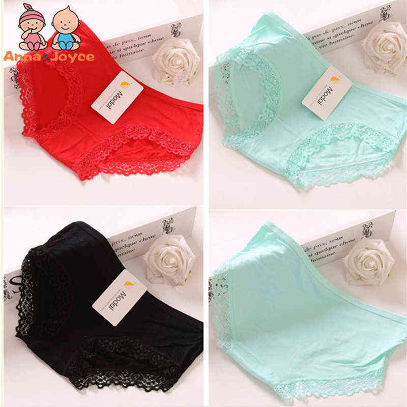 8pcs Laciness Girl Shorts Briefs Modal Cotton Buds Lace Underpants Slim Panties Teenagers 211122