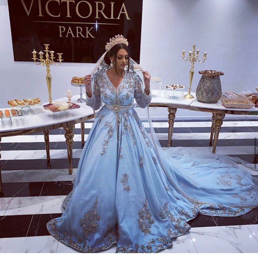 Blue Moroccan caftan Evening gown V Neck beaded Appliques Mother Dress Arabic Muslim lace vestaglia donna Special Occasion Dresses Party Gowns, Water melon
Blue Moroccan caftan Evening gown V Neck beaded Appliques Mother Dress Arabic Muslim lace vestaglia donna Special Occasion Dresses Party Gowns, Water melon