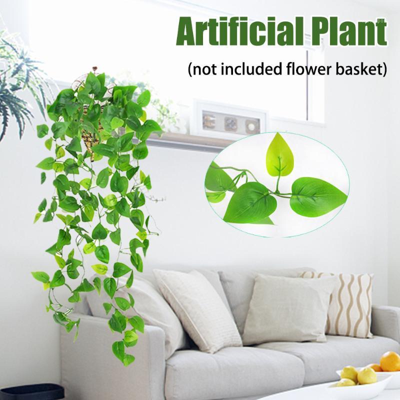Decorative Flowers & Wreaths Fake Leaves Green Rattan Garland Balcony Scindapsus Aureus Artificial Plant Wall Hanging Garden Home Decoration1, As pic
Decorative Flowers & Wreaths Fake Leaves Green Rattan Garland Balcony Scindapsus Aureus Artificial Plant Wall Hanging Garden Home Decoration1, As pic