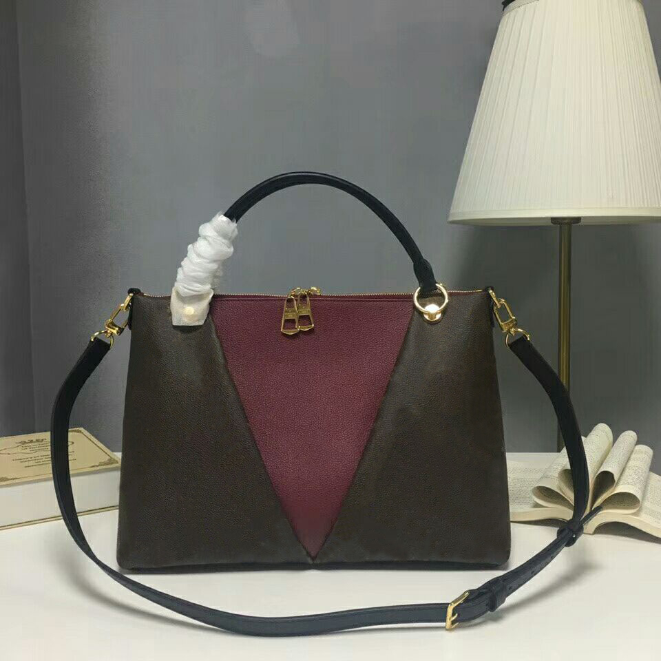 Fashion bag tote totes Top quality high-capacity handbags wallets handb ags female cross-body Leather Shoulder Designer Bags m43957 Size 36x27x16cm, Fuchsia
Fashion bag tote totes Top quality high-capacity handbags wallets handb ags female cross-body Leather Shoulder Designer Bags m43957 Size 36x27x16cm, Fuchsia