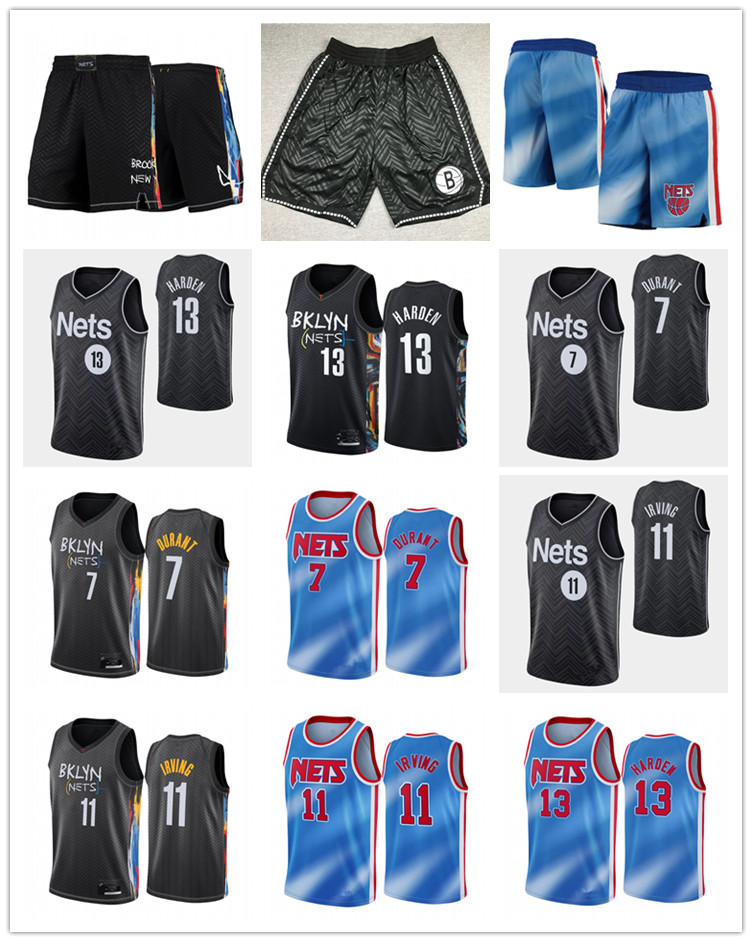 BrooklynNetsMEN #13 James Harden #7 Kevin Durant Kyrie Irving Statement Icon 2020-21 City Earned basketball Jersey shorts, 15
BrooklynNetsMEN #13 James Harden #7 Kevin Durant Kyrie Irving Statement Icon 2020-21 City Earned basketball Jersey shorts, 15