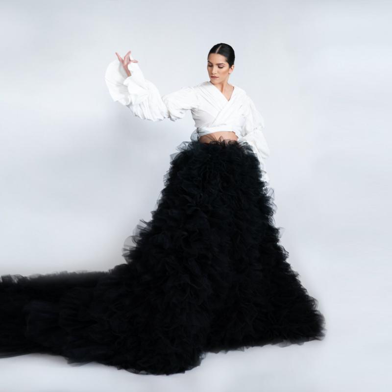 Skirts 2021 Elegant Black Ruffled Tulle Skirt Floor Length Long Women With Train Puffy Maxi Girls, Beige
Skirts 2021 Elegant Black Ruffled Tulle Skirt Floor Length Long Women With Train Puffy Maxi Girls, Beige