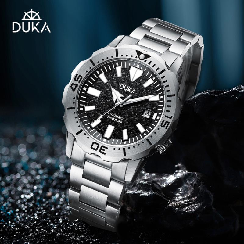 Wristwatches DUKA 2021 Men's Watches Luxury Sapphire Glass Mechanical Automatic Watch Men Sport 10Bar Waterproof Stainless Steel Reloj Hombr, Orange
Wristwatches DUKA 2021 Men's Watches Luxury Sapphire Glass Mechanical Automatic Watch Men Sport 10Bar Waterproof Stainless Steel Reloj Hombr, Orange