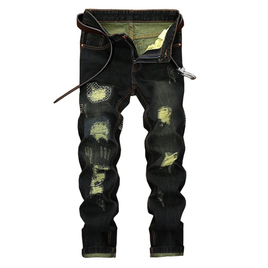Men's Jeans Plus Size Fce Winter Stretch Slim Oversize Streetwear Clothing Motocycle Denim Panelled Hip HOP Trousers, Blue
Men's Jeans Plus Size Fce Winter Stretch Slim Oversize Streetwear Clothing Motocycle Denim Panelled Hip HOP Trousers, Blue