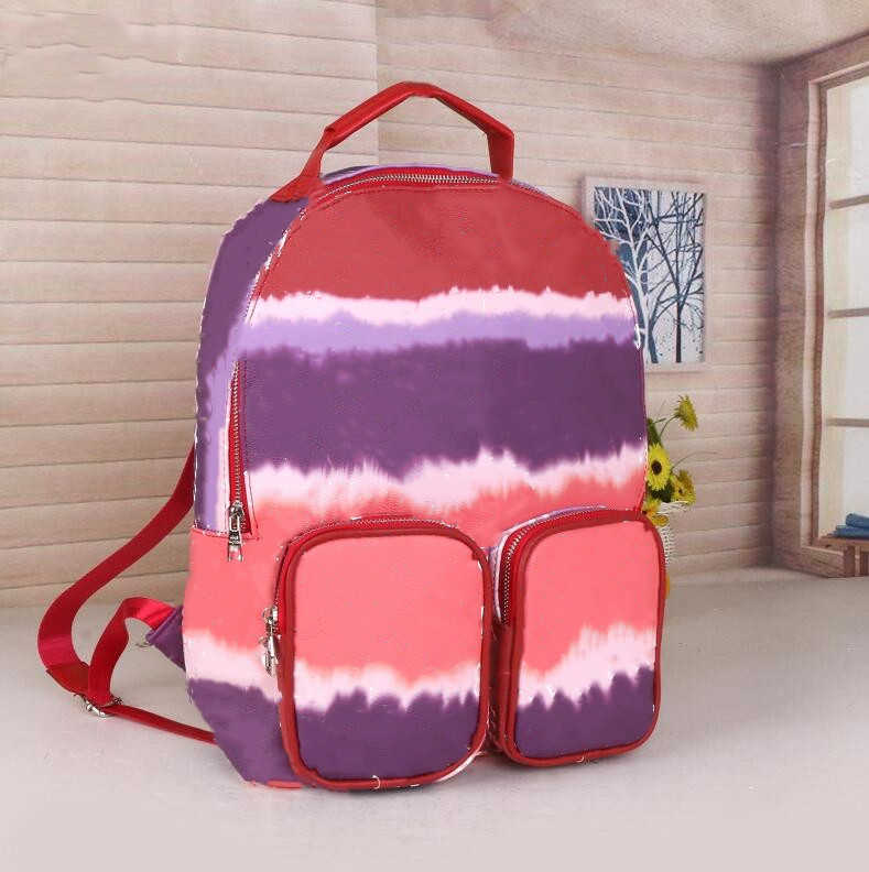 Genuine Leather Color Fashion School Bags Unisex Style Student Bag Men Travel B…
