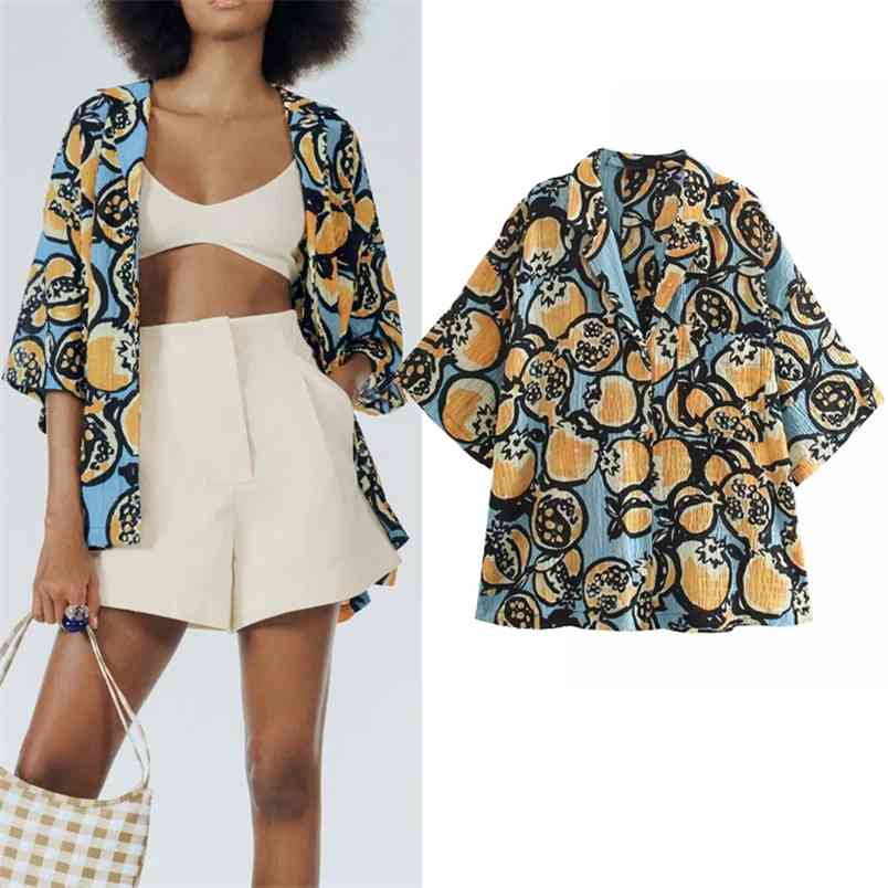 Textured Print Female Shirts Summer Short Sleeve Button Up Beach Shirt Woman Streetwear Blouses Women Casual Top 210519, Multi
Textured Print Female Shirts Summer Short Sleeve Button Up Beach Shirt Woman Streetwear Blouses Women Casual Top 210519, Multi