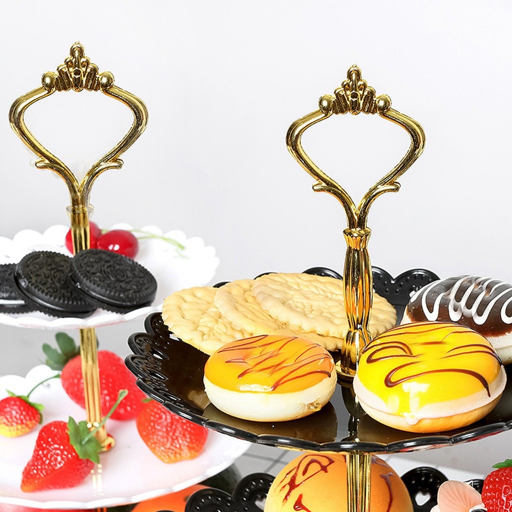 3-tier cupcake cake dessert wedding event display tower assembly new plastic cake opbergrek