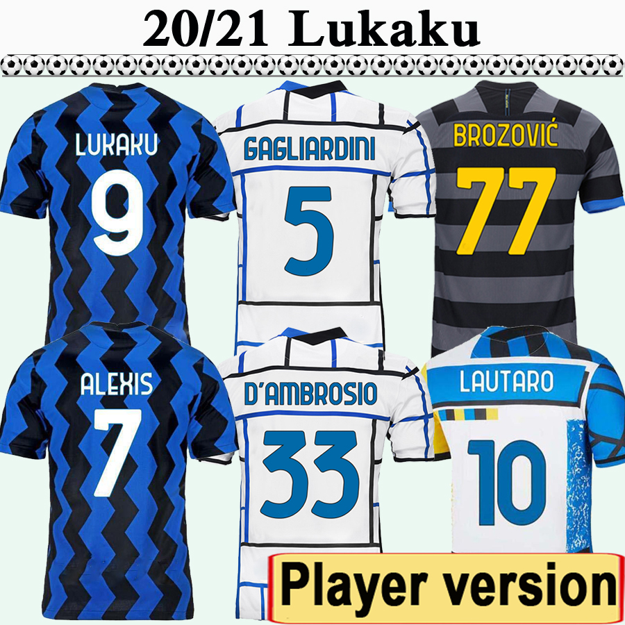 20 21 LUKAKU ALEXIS Player Version Mens Soccer Jerseys SKRINIAR D' AMBROSIO Home Away 3rd Football Shirt VECINO BROZOVIC Uniforms, Qy654 2021 home ser.e a patch
20 21 LUKAKU ALEXIS Player Version Mens Soccer Jerseys SKRINIAR D' AMBROSIO Home Away 3rd Football Shirt VECINO BROZOVIC Uniforms, Qy654 2021 home ser.e a patch