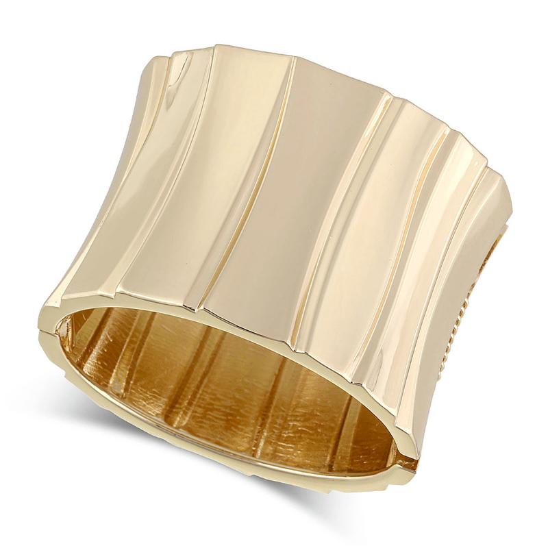 Bangle HAHA&TOTO Trendy Statement For Women Metal Polished Chunky Party Wedding Pulseira
Bangle HAHA&TOTO Trendy Statement For Women Metal Polished Chunky Party Wedding Pulseira