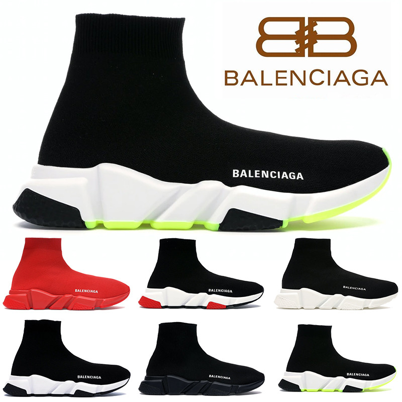 2021 Fashion men women casual sock shoes triple black white green red royal Top quality mens sneakers trainers US 6-12, Bubble wrap packaging
2021 Fashion men women casual sock shoes triple black white green red royal Top quality mens sneakers trainers US 6-12, Bubble wrap packaging